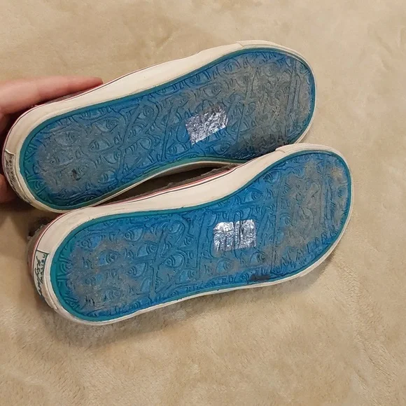 lowfish Malibu Play slip-on sneakers in light grey hipster smoked twill Size 10 - Picture 11 of 12